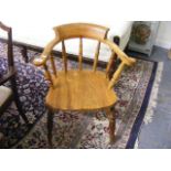 A 19thC. Smokers Elbow Chair