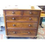 A 19thC. Mahogany Scottish Chest Of Drawers