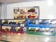 Five Lledo Boxed Sets Of Diecast Vehicles