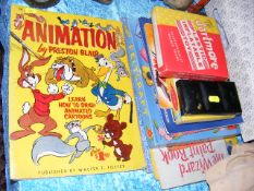 Various Colouring & Animation Books Etc.