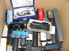 A Boxed Quantity Of 00 Gauge Railway Accessories &