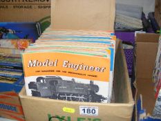 A Boxed Quantity Of Model Engineer Books