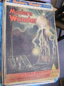 A Quantity Of 1930'S Modern Wonder Magazines