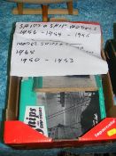 A Boxed Quantity Of Vintage Model Ship Books