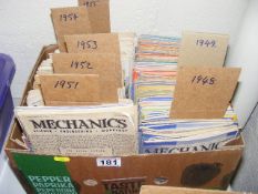 A Boxed Quantity Of Mid 20thC. Mechanics Books