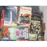 A Boxed Quantity Of Science Fiction & Fantasy Nove
