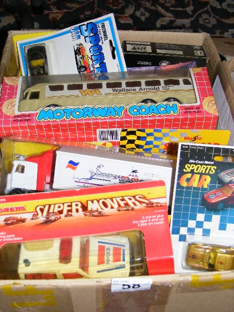 A Boxed Quantity Of Boxed Diecast Vehicles