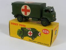Boxed Dinky 626 Army Ambulance