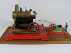 Mamod Se1 Stationary Steam Engine With Press