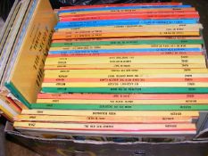 A Boxed Quantity Of Herge Tintin Books