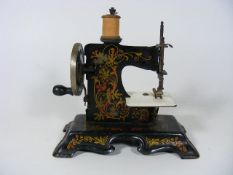 A Victorian Child's Sewing Machine