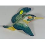 A Beswick Flying Kingfisher Wall Plaque