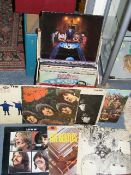 A Boxed Quantity Of Beatles Albums & Related Vinyl