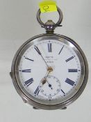 An English Lever Silver Pocket Watch