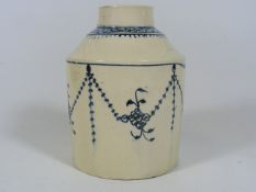 18thC. Pearlware Caddy