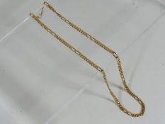 An 18ct Gold Ladies Necklace