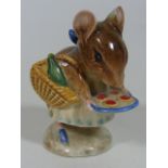 Beswick Beatrix Potter Apply Dapply Gold Oval Stam