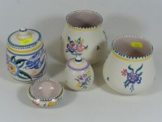Five Pieces Of Poole Pottery Including A Bluebird