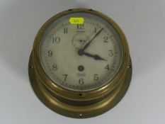 A Mercer Brass Ships Clock
