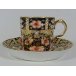 A Royal Crown Derby Imari Cup & Saucer