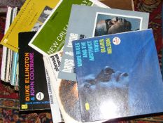 A Boxed Quantity Of Jazz Vinyl LP's