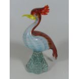 A Murano Glass Bird Figure