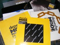 A Boxed Quantity Of Vinyl LP's Inc. Depeche Mode