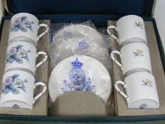 A Boxed Royal Worcester Cup & Saucer Set