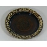 A Slipware Dish The Dorset Arms Sevenoaks