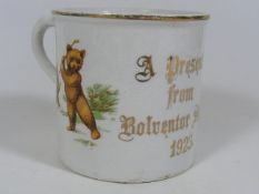 An Early 20thC. Tourist Cup From Bolventor, Cornwa