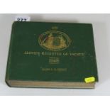 Lloyds Register Of Yachts 1948 Book