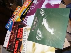 A Boxed Quantity Of Vinyl LP's Inc. The Smiths & Q