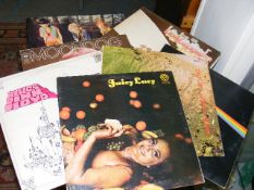 A Boxed Quantity Of Prog Rock Vinyl LP's Inc. Juic