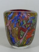 A Venetian Glass Vase