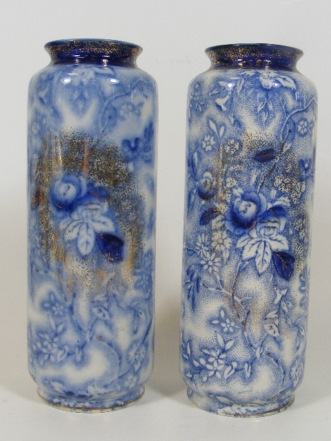 A Pair Of Early 20thC. English Pottery Vases