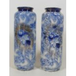 A Pair Of Early 20thC. English Pottery Vases