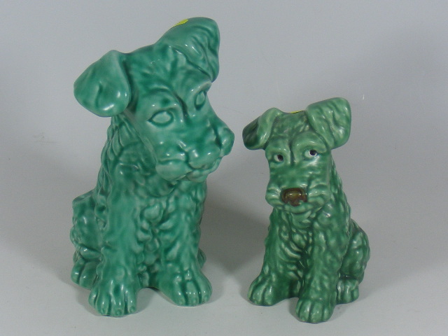 Two Graduated Sylvac Dog Figures