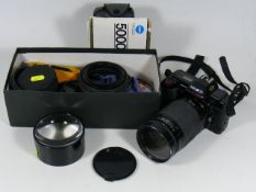 Minolta 5000 33mm Film Camera & Other Accessories