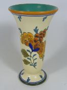 A Dutch Gouda Style Vase
