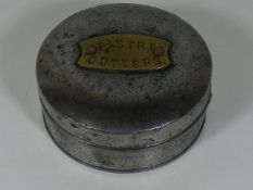 A Victorian Pastry Cutters Tin With Contents