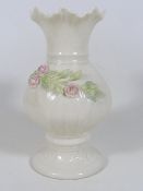 A Belleek Vase