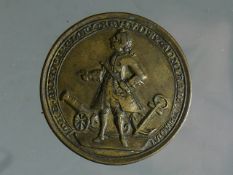 18thC. Admiral Vernon Medal - He Took Porto Bello