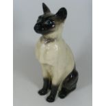 A Beswick Pottery Fireside Siamese Cat