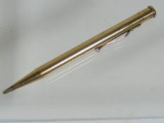 A 9ct Gold Pencil