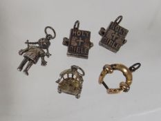 Five Bracelet Charms