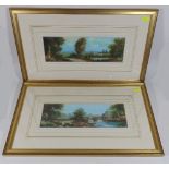 Two Landscape Oils, Possibly Sussex, Signed Robert