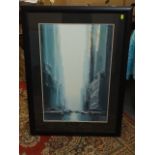 Framed Print Of New York By Pierre Doutreleau