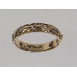 Ladies 9ct Gold & Diamond Eternity Ring