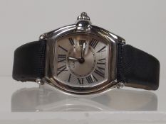 A Ladies Cartier Roadster Wristwatch