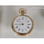 A Gents 18ct Gold Pocket Watch Approx. 125.2g